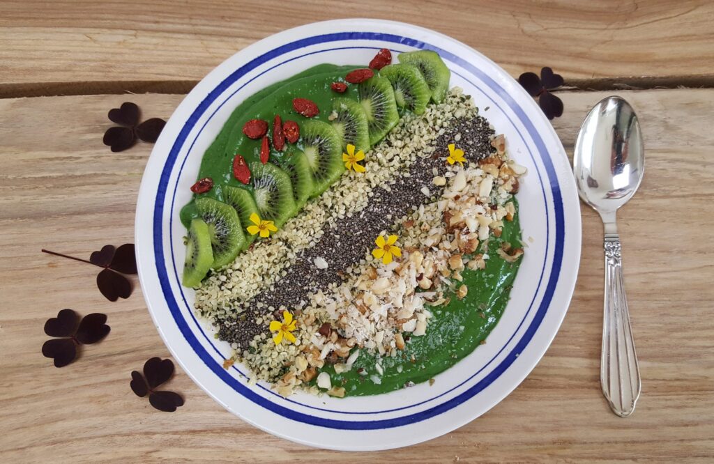 Grøn morgenmadssmoothie