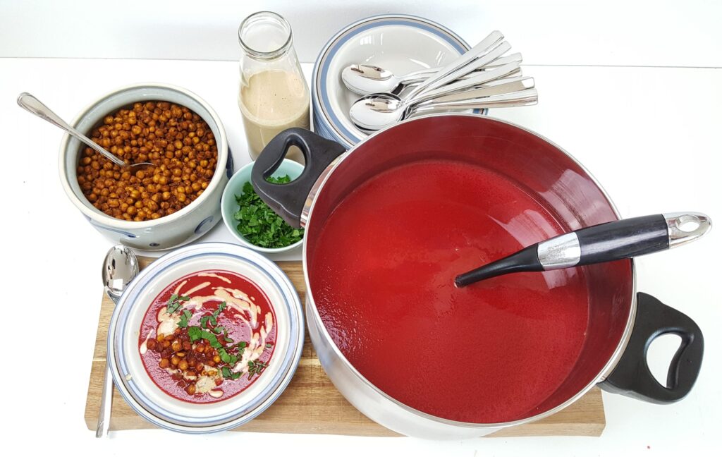 Arabisk rødbedesuppe