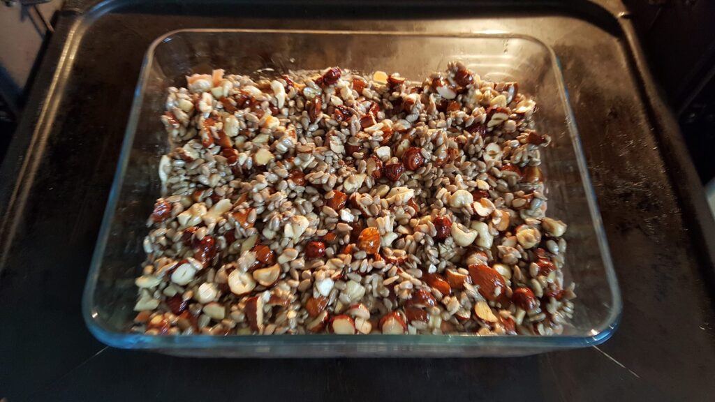 Bagt gulerodskagegrød