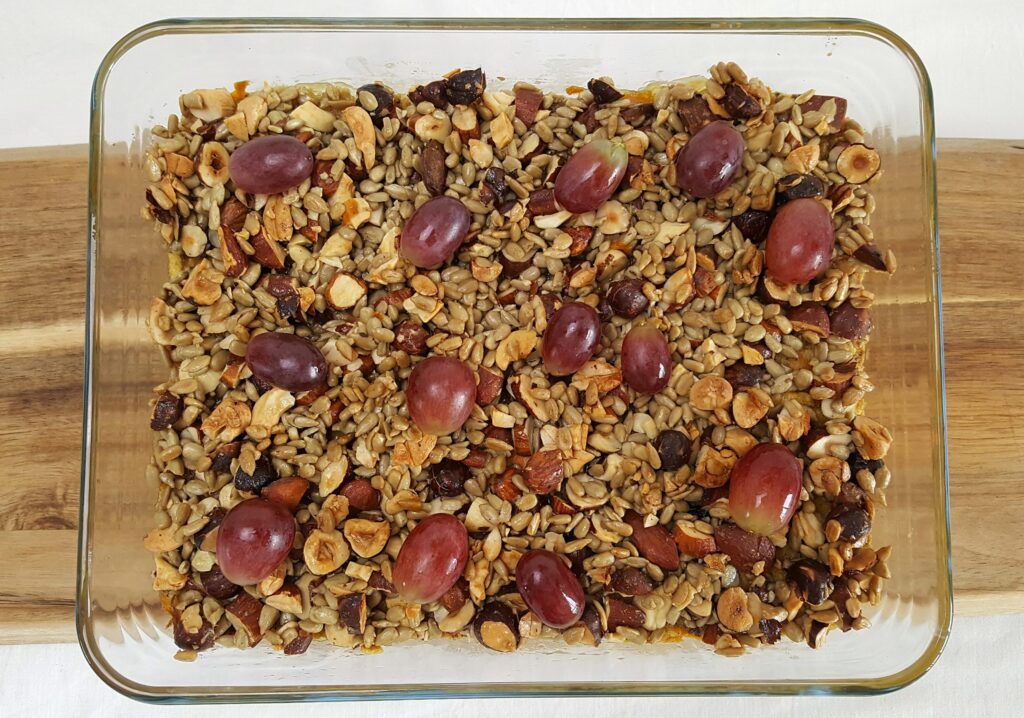 Bagt gulerodskagegrød