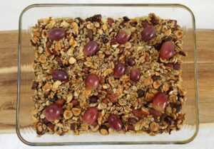 Bagt gulerodskagegrød