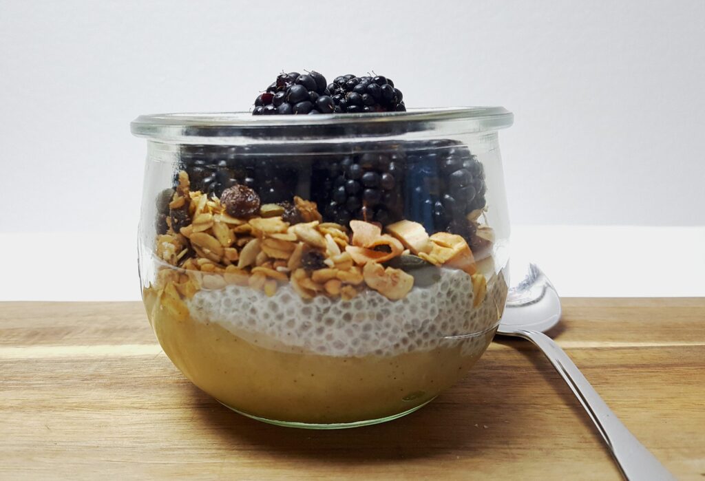 Chiaparfait med æblemos