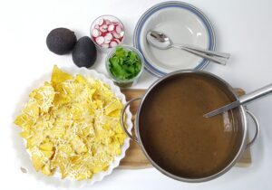 sortbønne suppe