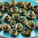 Spinatroulader med læx