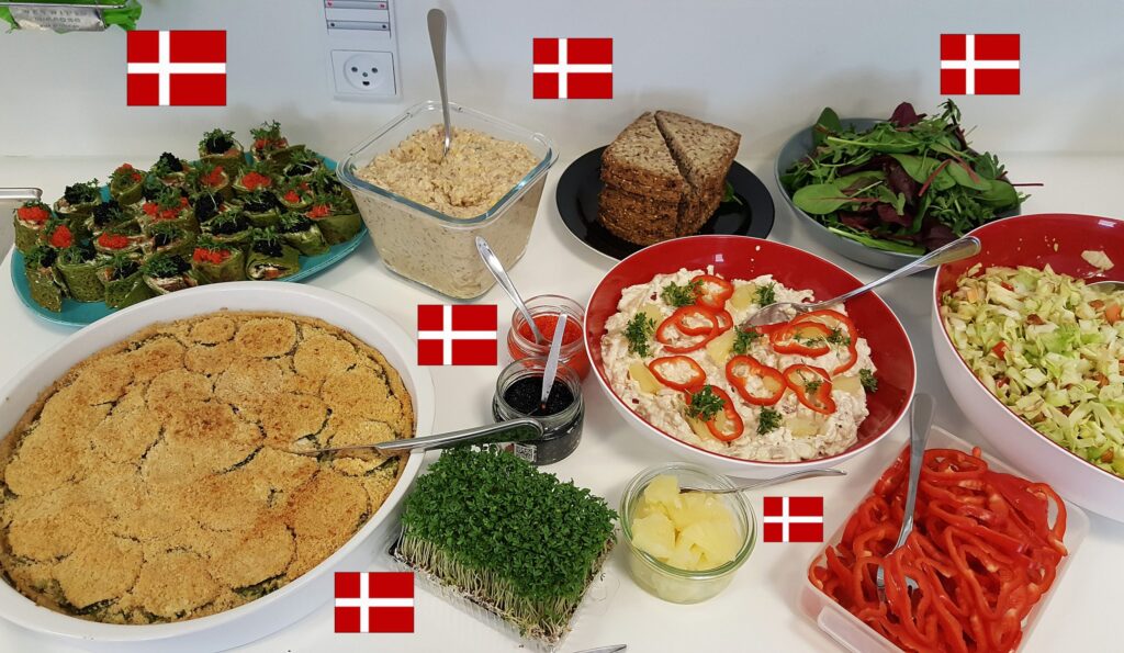 Fødselsdagsbuffet på arbejde