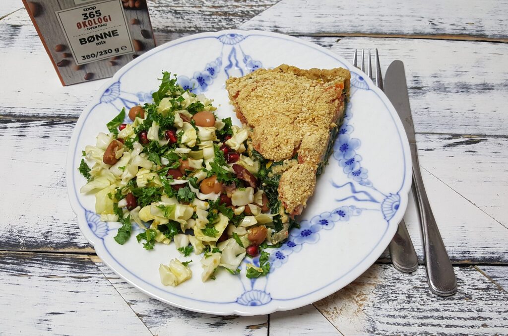 Kålsalat med bønnemix