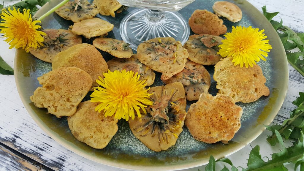 Mælkebøtteblomst fritter