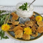 Mælkebøtteblomst fritter