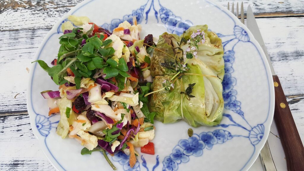 Kåldolmere med linsefyld