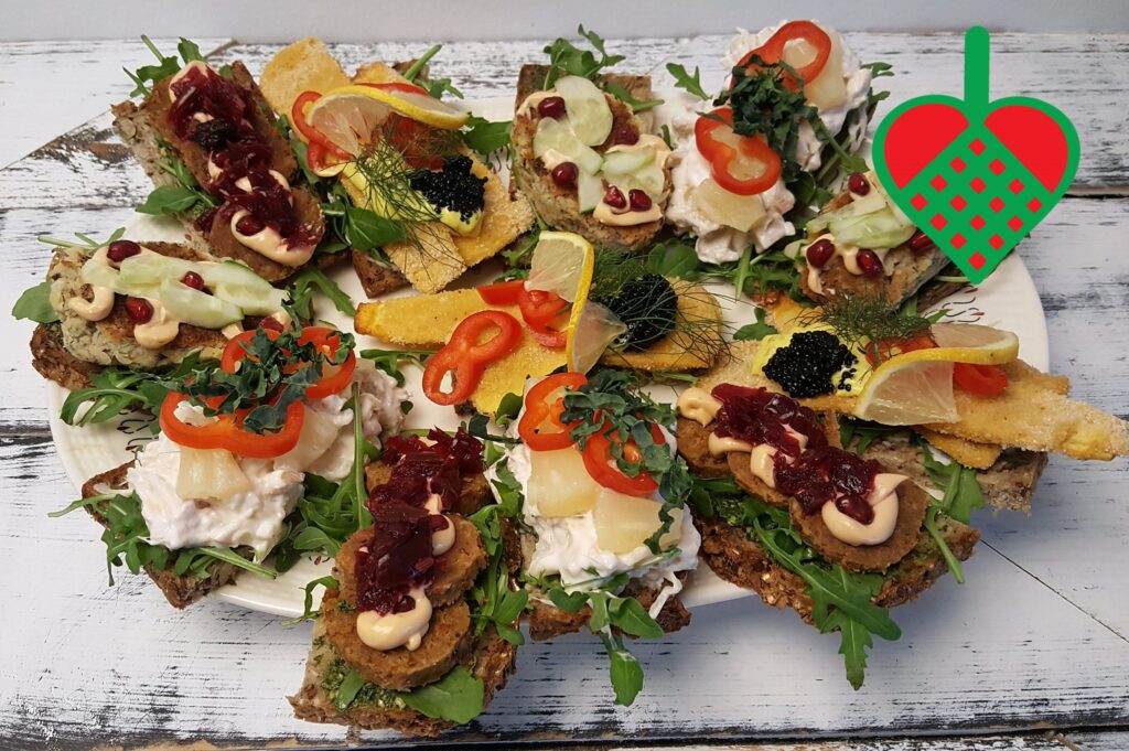 Julefrokost smørrebrød