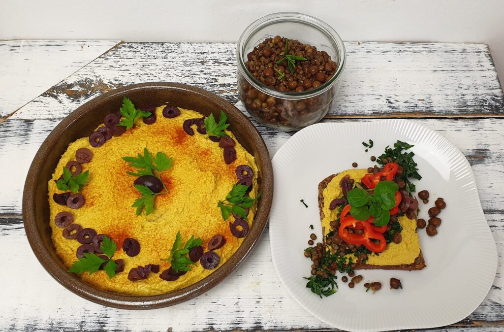 Hummus med Ingrid ærter