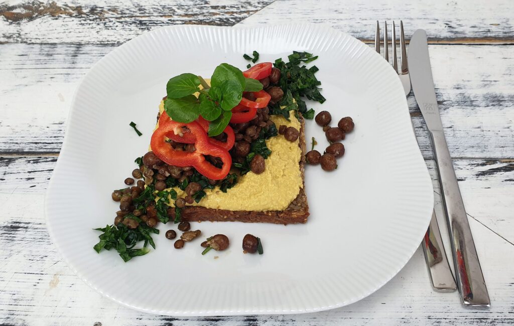 Hummus med Ingrid ærter