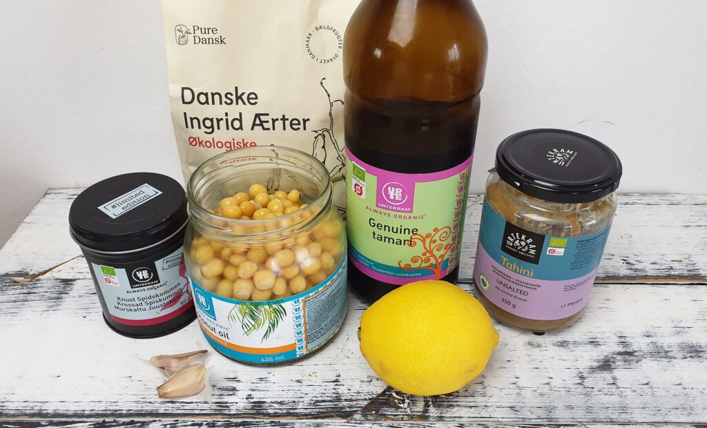 Hummus med Ingrid ærter