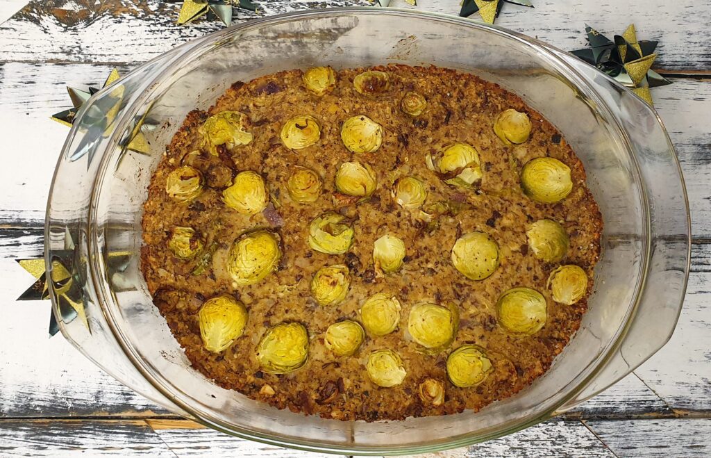 Julepostej med æbler og svedsker