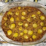 Julepostej med æbler og svedsker