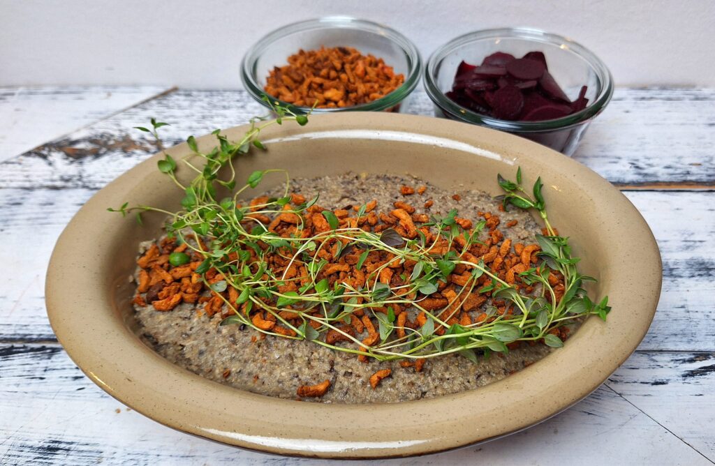 Jordskokkepostej med Anicia linser