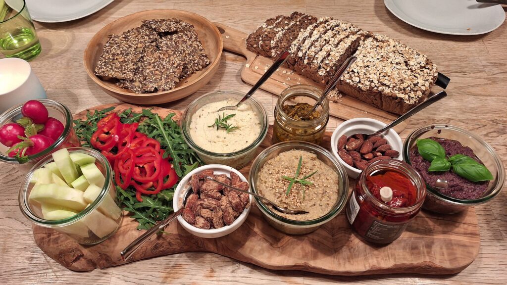 Tapasbræt med bælg