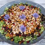 Salat med ristede Ingrid ærter