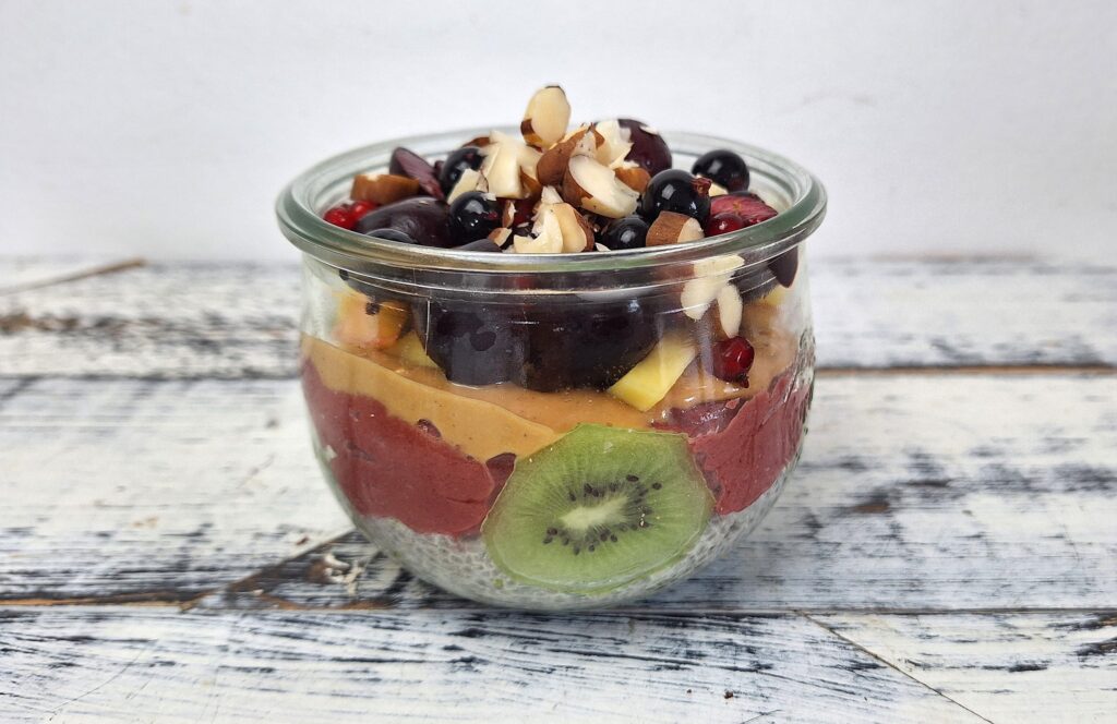 Chiaparfait med hindbærmousse