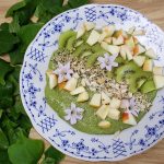 Grøn morgenmads smoothie