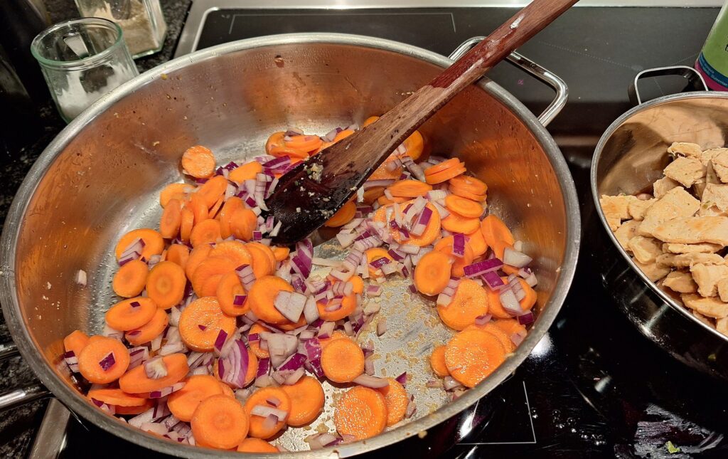 Plante Bourguignon med svampe