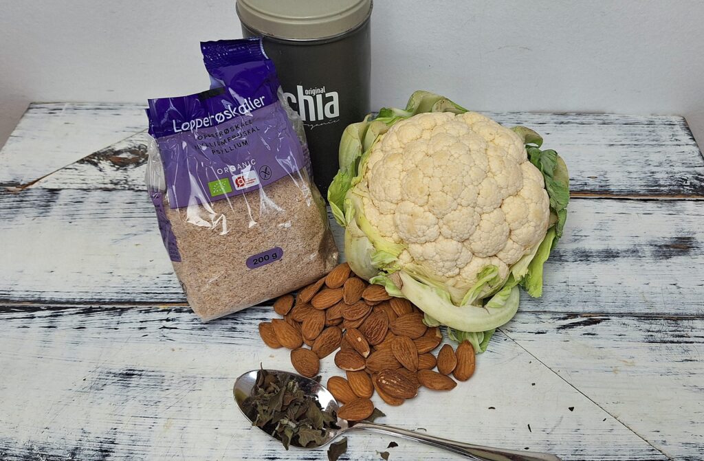 Blomkåls-calzone med plantefyld