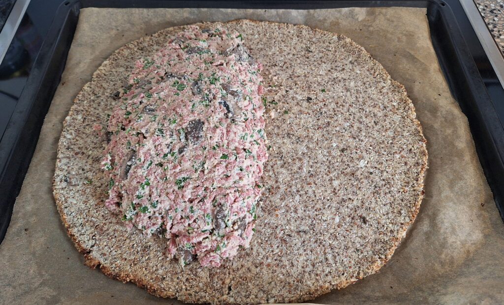 Blomkåls-calzone med plantefyld