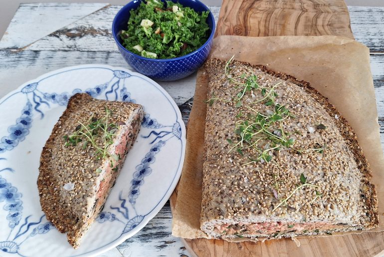 Blomkåls-calzone med plantefyld