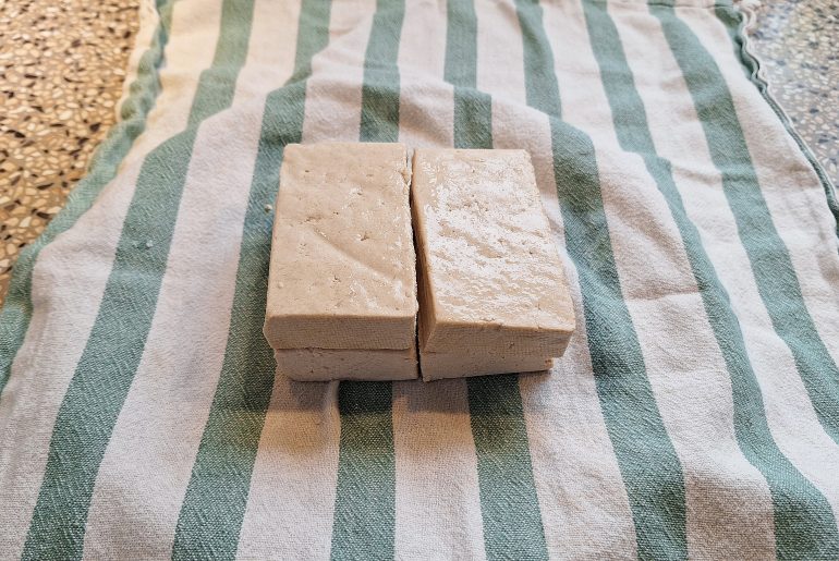 Scramled tofu