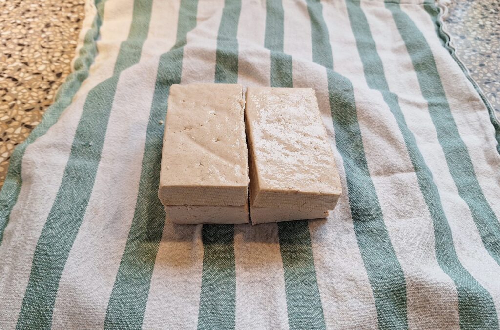 Scramled tofu