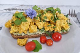 Scramled tofu