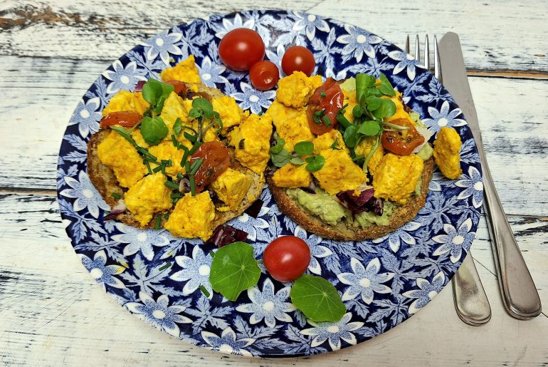 Scrambled tofu
