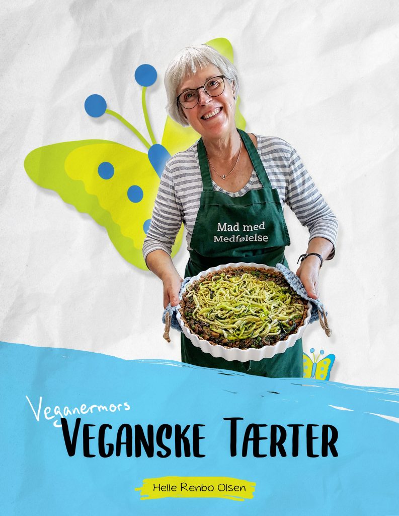 Forsiden til Veganermors Veganske Tærter.
