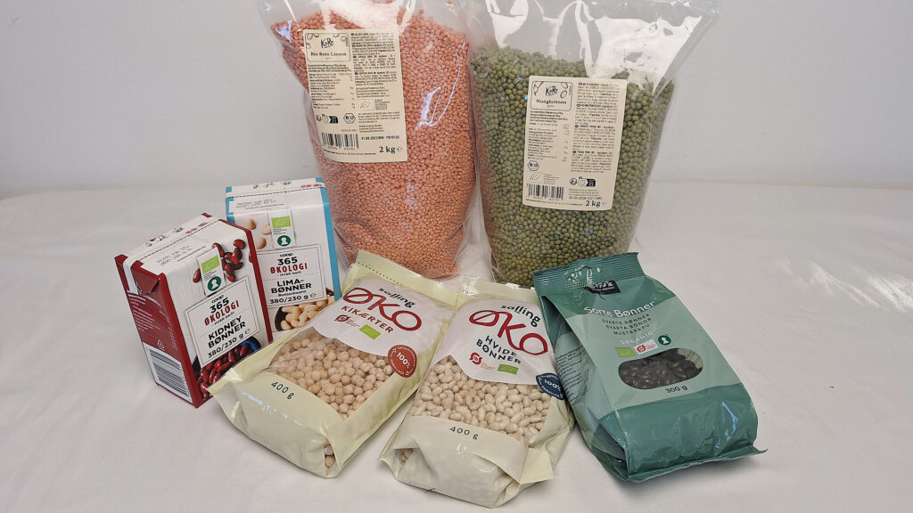 Udenlandske bælgfrugter