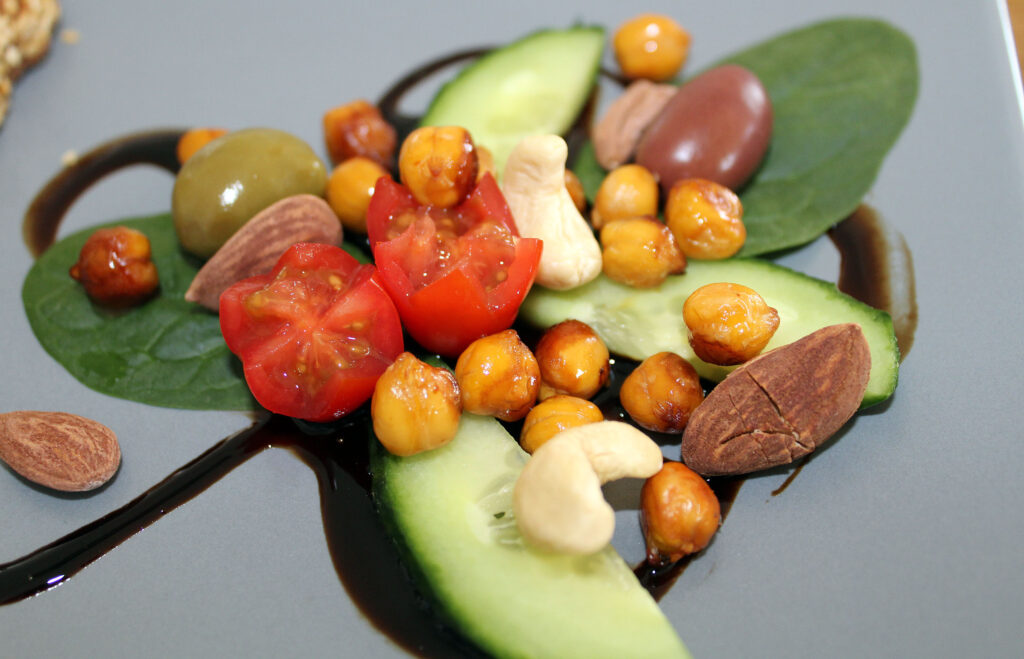 Sidepynt til håndmad