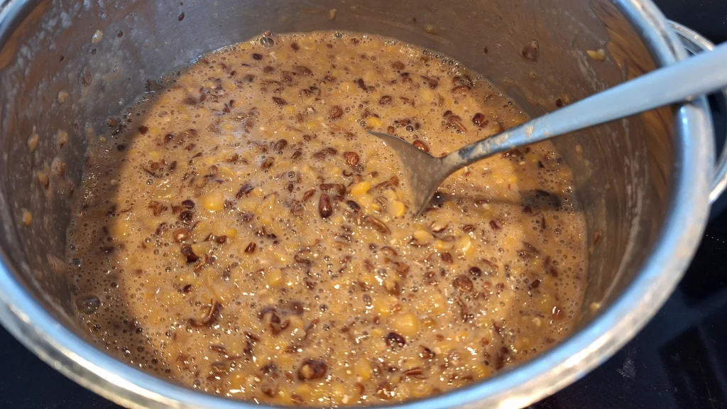 Bønnebrød med gråærter